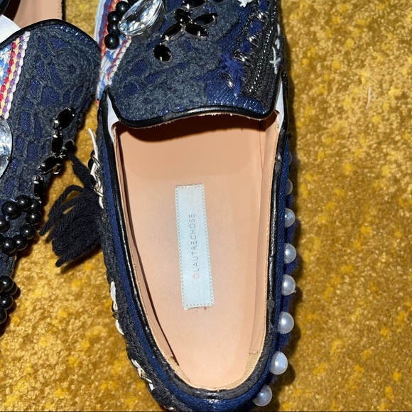 L'Autre Chose Womens Loafers Slip In 41 $500+ - Picture 4 of 7